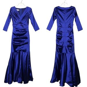 Rickie Freeman for Teri Jon‎ Sapphire Gown